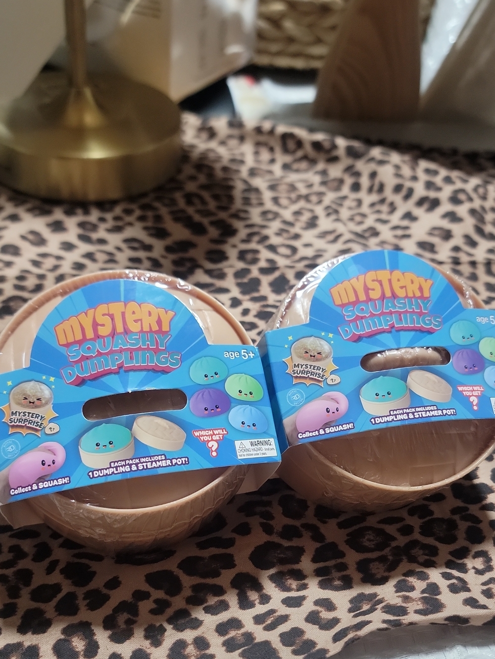 2 Mystery Squashy Dumplings Toy Sealed Brand New!